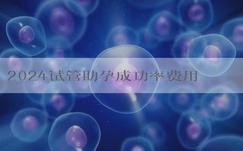 2024试管助孕成功率费用介绍：能否提高成功率？费用如何？