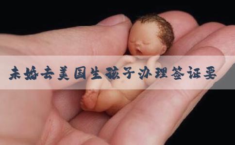 未婚去美国生孩子办理签证要注意什么