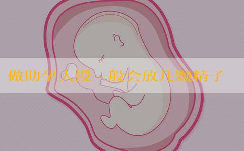 做助孕人授一般会放几颗精子！人工授精助孕器使用说明！